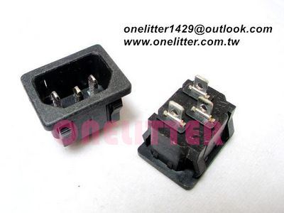 2195  3P接地座推入式